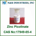 Zinc Picolinate en polvo 98% Zinc 20% -30% Halal y Kosher Proveedor